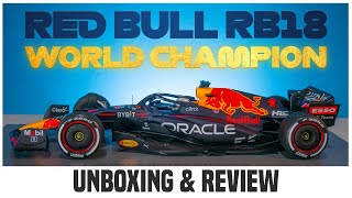 Spark 118 Max Verstappen Red Bull RB18 Jeddah GP 2022 Model Car  Unboxing amp Review [upl. by Elehcar]