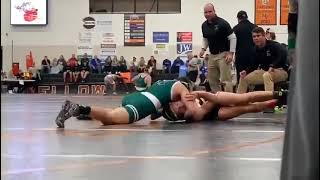 Tr Jude WHS vs Firebaugh Mount Vernon  Championship Semi Final 120lbs [upl. by Retsel]