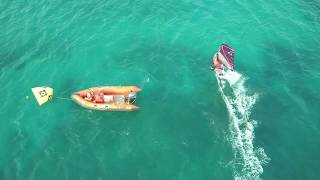 Windsurfing at VassilikiGreece August 2019 [upl. by Dlared]