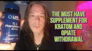 DLPA For Opiate Withdrawal  Suboxone Methadone and Even Kratom [upl. by Atinrahc661]