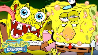 SpongeBobs GROSSEST Scenes Ever  53 Minute Compilation  SpongeBobOfficial [upl. by Bradney]