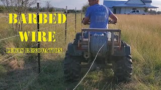 How to Install Barbed Wire [upl. by Burnham]