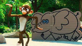 Hidden in Plain Sight  Decoys  Jungle Beat Munki amp Trunk  Kids Animation 2023 [upl. by Arielle415]