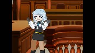 Franziska von Karma X You didnt know from Hazbin Hotel  aceattorney franziskavonkarma gacha [upl. by Eirual]