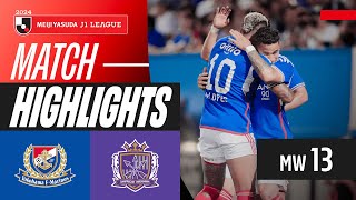 Matheus Sparkles  Yokohama F･Marinos 32 Sanfrecce Hiroshima  2024 J1 LEAGUE HIGHLIGHTS  MW 13 [upl. by Wilt]