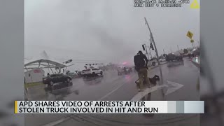 Albuquerque police arrest hit and run suspect [upl. by Merth]