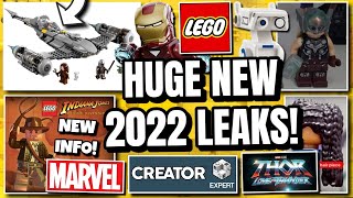 NEW LEGO 2022 LEAKS Marvel Star Wars Indy amp MORE [upl. by Akemeuwkuhc]