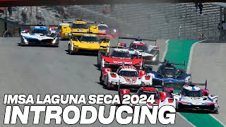 INTRODUCING THE IMSAS LAGUNA SECA RACE  IMSA RACE 2024 [upl. by Gibby]