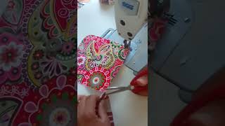 Sewing the front of a sling bag sewing slingbag diy diysewing daywithsew [upl. by Nnylarac]