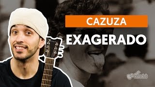 Exagerado  Cazuza aula de violão simplificada [upl. by Llezniuq388]