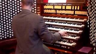 USNA Pipe Organ quotGod of Our Fathersquot Ty Thompson [upl. by Attevaj]