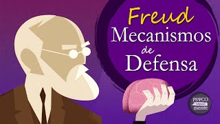 💜 Mecanismos DEFENSA del YO · Sigmund Freud · EJEMPLOS · Píldoras de Psicología · PSYconoce · [upl. by Arrimat55]