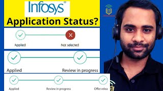 Infosys application status   Review in progress means selected   what is the status meaning [upl. by Mosera]