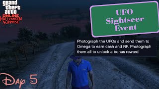 UFO Sightseer Event GTA Online [upl. by Pollock]