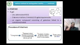 Pollen Viability Estimation Methods [upl. by Oirasan]