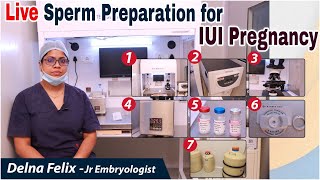 LIVE🔴 Sperm Preparation For IUI Treatment  IUI Pregnancy Process  Avira Fertility Hospitals [upl. by Akired]