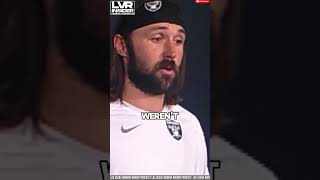 Las Vegas Raiders QB Gardner Minshew on TE Brock Bowers lasvegasraiders raidernation raiders nfl [upl. by Rush613]