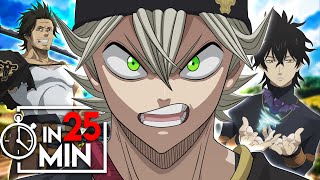 BLACK CLOVER IN 25 MINUTEN TEIL 1 [upl. by Akinad]