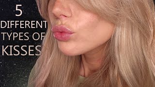 CloseUp ASMR  Kisses for Anxiety Relief [upl. by Clarine]