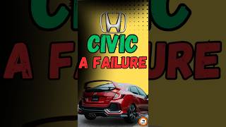 Why Honda Civic failed  🚫 shortsfeed ridewars [upl. by Jefferey872]