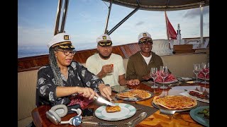 Otedola Celebrating his birthday in Grand Style with Family onboard Luxury Yacht [upl. by Kyte]