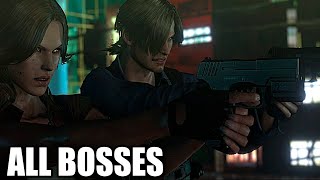 Resident Evil 6  All Bosses With Cutscenes HD 1080p60 PC [upl. by Heyman]