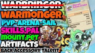 Warmonger not a Warbringer Build  Legend of Mushroom Rush Sea [upl. by Apilef]