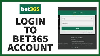 How to Login to Bet365 Account in 2023 Bet365 Account Login [upl. by Sadoff]