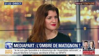 Marlène Schiappa quotSi Cyril Hanouna minvite à revenir jy reviendrais avec plaisirquot [upl. by Telrahc]