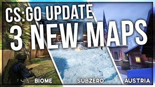 BIG CSGO UPDATE 3 NEW MAPS [upl. by Ettennod]