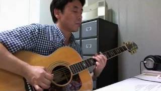 Bleecker Street Cover 霧のブリーカー街 GUILD GF60NT [upl. by Aoniak452]