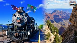 Grand Canyon Steam Train Ride [upl. by Hsaka]