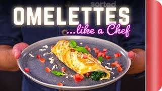 How to Make Omelettes at Home Like a Chef  Sorted Food [upl. by Megan]