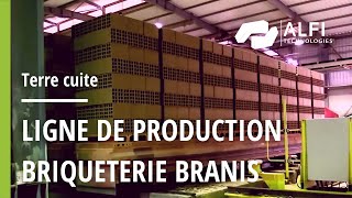 BRIQUETERIE BRANIS  Équipements de production par ALFI Technologies [upl. by Eissel260]