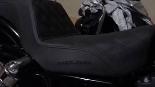 Saddlemen Step Up Seat 2017 Dyna [upl. by Darbie]