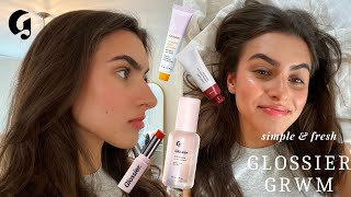 Glossier GRWM Fresh amp Simple Everyday Look [upl. by Arerrac311]