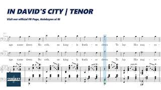 In Davids City  Tenor  Vocal Guide by Bro Paul Tañedo [upl. by Nimaj]