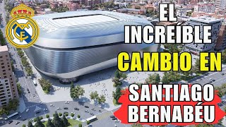 Santiago Bernabeu cesped retractilnuevo remodelacion renovacion y tour [upl. by Anole]