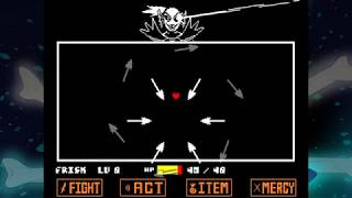 UNDERTALE  HARDMODE Undyne The Undying Fight [upl. by Infeld711]