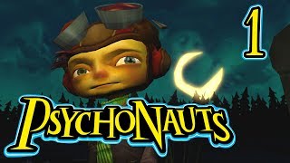 Lets Play Psychonauts Blind  Part 1  Whispering Rock Psychic Summer Camp [upl. by Geiger697]