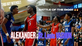 Vashon vs Alexander High BATTLE  TOC  Nassir Binon amp Nicholas Randall BATTLE against Braeden Lue [upl. by Ferri]