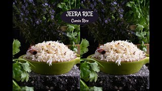 Cumin Rice  Jeera Rice  Restaurant Style [upl. by Resiak]