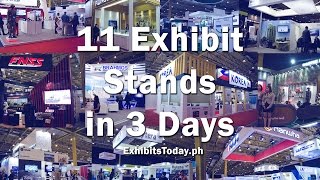 11 Exhibit Stands in 3 Days ADAS 2016 [upl. by Belak]