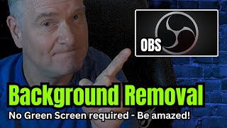 Background Removal in OBS news howto background nvidia obs tips tipsandtricks 3DGAMEMAN [upl. by Bergess]