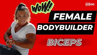 Unleashing the Power Incredible Female Bodybuilder Biceps [upl. by Geoffrey]