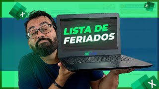 Lista com Todos os Feriados Nacionais no Excel  Planilha Grátis [upl. by Ianteen103]