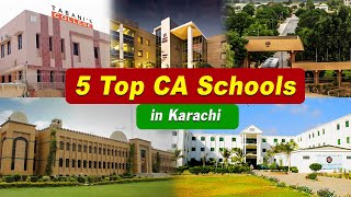 Best CA Institutes and Colleges in Karachi  5 best institutes for CA in Karachi [upl. by Portwin443]