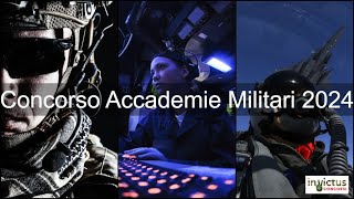 Concorso Accademie Militari 2024  Esercito  Marina  Aeronautica [upl. by Millard231]