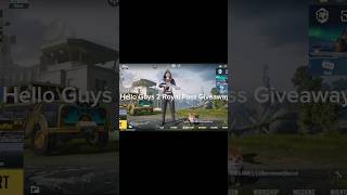 Royalpass Giveway 🥰pubgmobile pubgshorts shortsfeed [upl. by Anaynek]