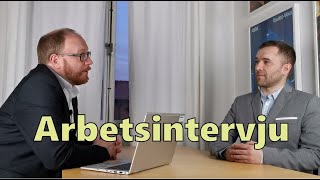 Arbetsintervju exempel och tips [upl. by Ackler]